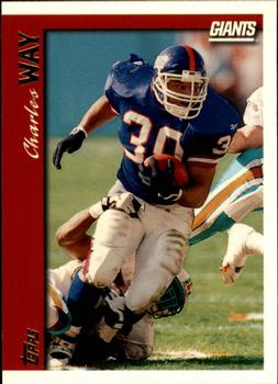 Charles Way New York Giants 1997 Topps NFL #234